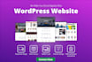 design stunning business wordpress website with mobile friendly