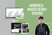 design or redesign wordpress website in 24hr