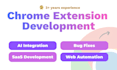 develop or fix chrome extension