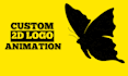 create 2d custom logo animation
