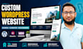build a custom wordpress website for your business
