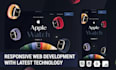 design HTML CSS bootstrap responsive web page