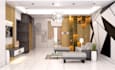do architectural interior design with realistic 3d rendering