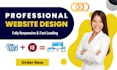 build wordpress website design or wordpress blog using elementor pro