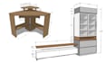 do 3d furniture modeling in sketchup