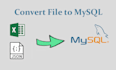 convert excel to sql database