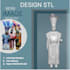 sculpt 3d characters, busts, or miniatures