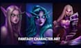 draw your oc, world of warcraft or dnd fantasy character