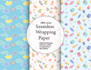 design wrapping paper pattern for your website or textile print