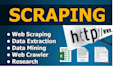 do web scraping, data scraping and data mining any sites