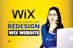 do professional wix website design