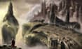 paint anime background and environment design