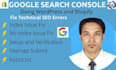 fix indexing issues, search console, XML sitemap, robots txt