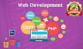 do web programming, responsive website, figma to html