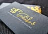 create a luxury business card design