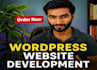 design or redesign wordpress website development, wordpress landing page