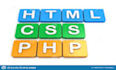 write simple code of HTML CSS and PHP