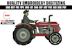 professional embroidery digitizing for dst pes jef exp files