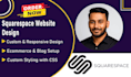 do squarespace website design, responsive and SEO
