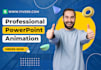 design powerpoint animation video and powerpoint animation slides