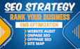 plan a robust SEO strategy and optimize your gbp