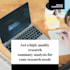 write a research summary