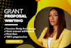 do grant proposal, grant proposal writing nonprofit 501c3 grant proposal writer