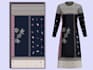 design patterns for textile dresses