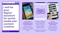 be your social media assistant