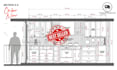 design 2d kitchen cabinet, closet drawings and 3d designs