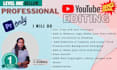 edit videos for your youtube channel