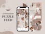 design custom instagram puzzle feed