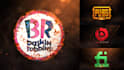 custom 3d cinematic grunge burning logo