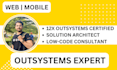 build outsystems  web and mobile application