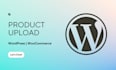 do product upload on wordpress and woocommerce data entry
