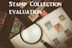 evaluate a stamp collection