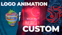 animate a personalized animation on your logo