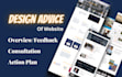 do website review and give design improvement advice