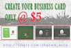do Business Card Print Layout