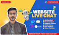 integrate live chat to your wordpress website