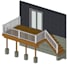 provide you deck patio permit drawing set