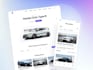 design professional car rental website for your business