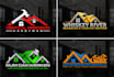 do beautiful roofing, remodeling, roofing and handyman logo
