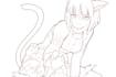 make a custom line art illustration