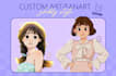 draw a disney cartoon style drawing ua artist