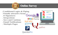 design googleforms, zoho forms, survey gizmo, qualtrics form
