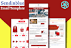 create professional sendinblue  email template
