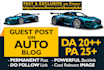 submit a guest post on the quality auto blog