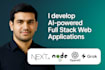 develop fullstack website, custom website using next js, node js, supabase
