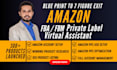 be your amazon fba virtual assistant and PPC ads manager, VA for amazon store